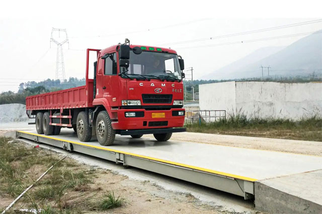 3m X 7m Truck Weighing Scale 60 Ton Capacity